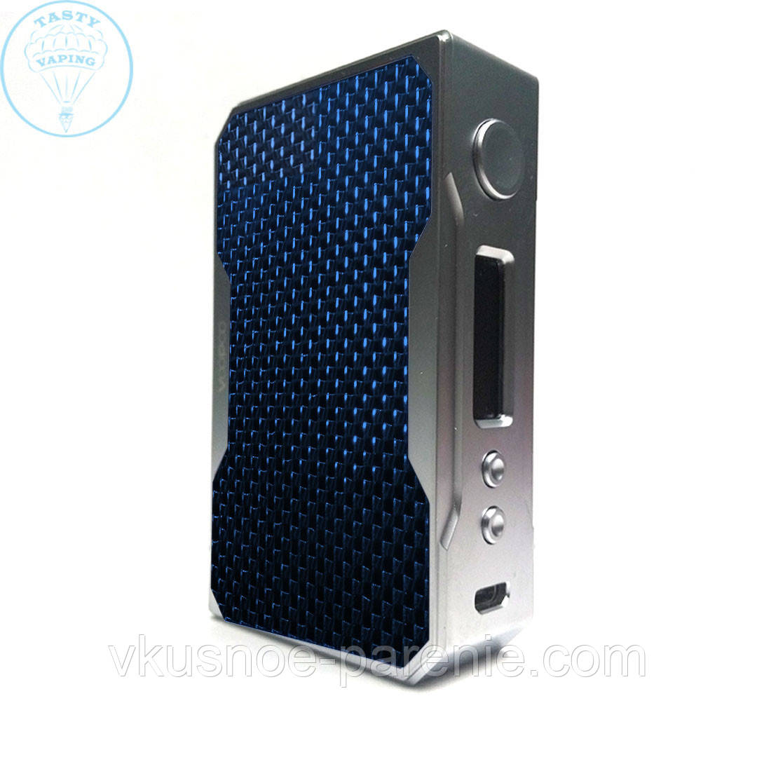 Бокс мод VooPoo DRAG 157W TC (оригінал) Silver/Blue