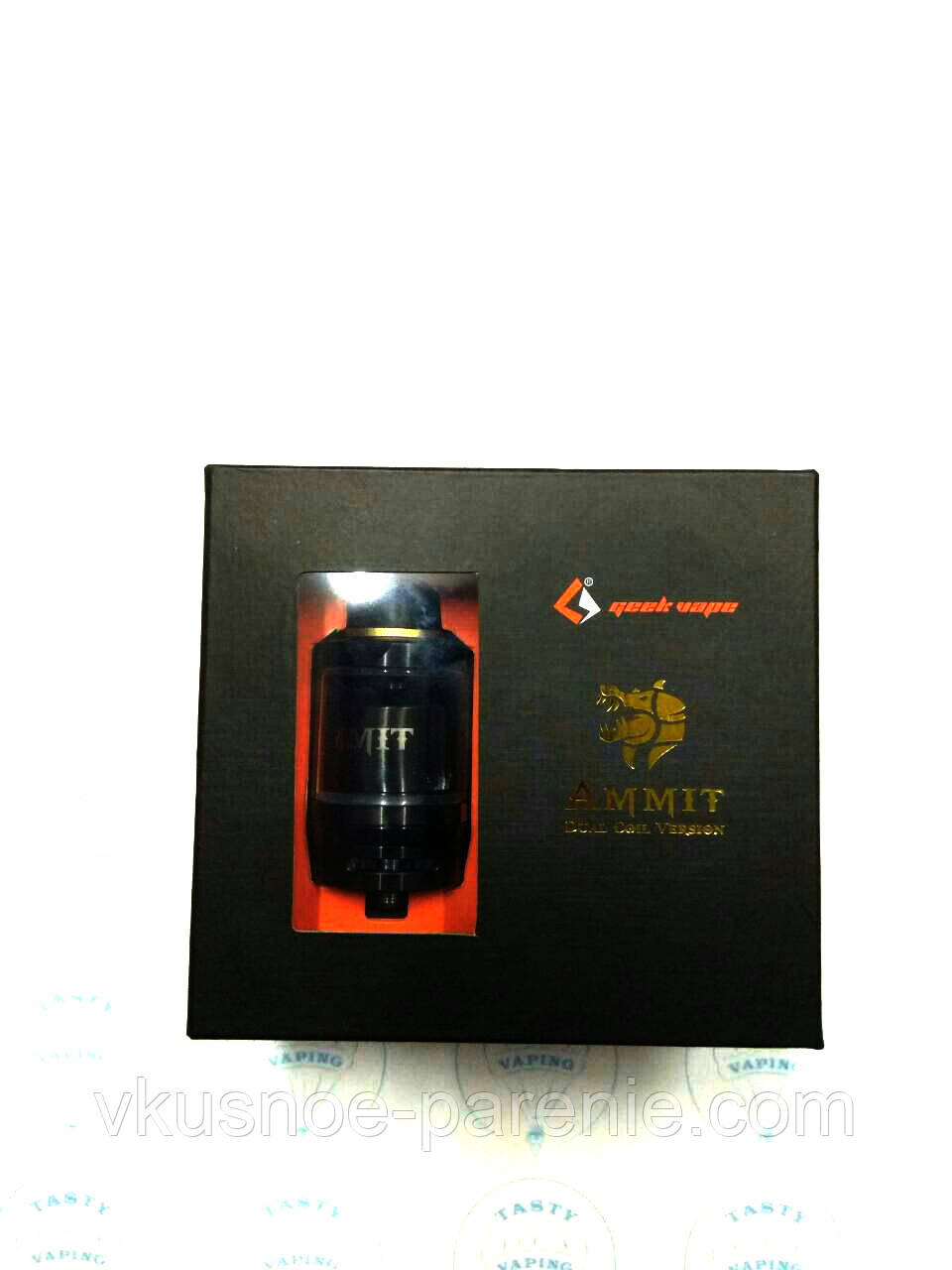 Бак Ammit RTA Dual Coil Version GeekVape оригінал чорний