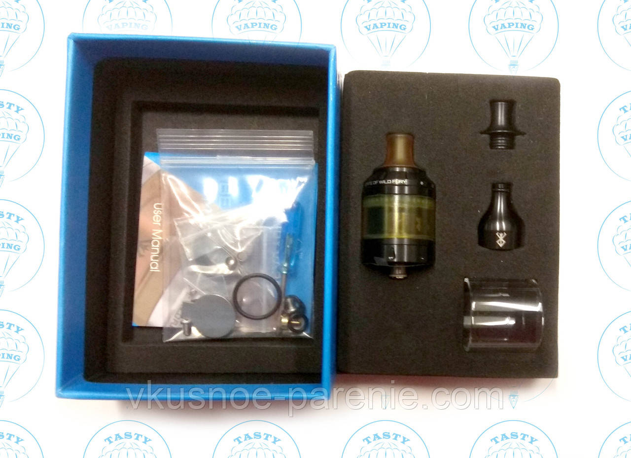 Атомайзер Berserker MTL RTA Vandy Vape&Alex from VapersMD оригінал чорний