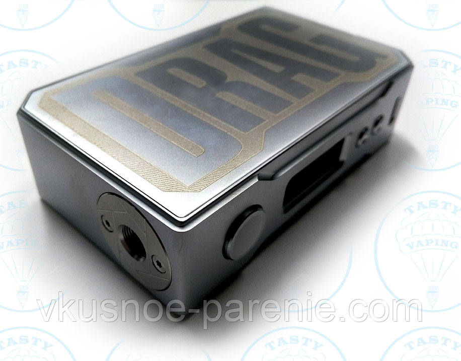 Бокс мод VooPoo DRAG 157W TC (оригинал) Silver/Yellow