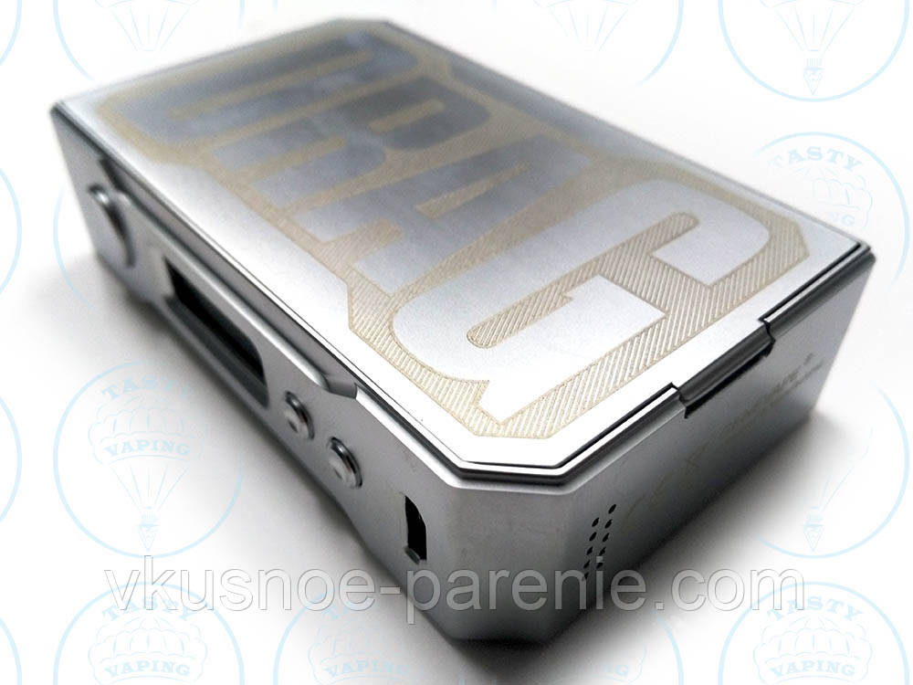 Бокс мод VooPoo DRAG 157W TC (оригинал) Silver/Yellow