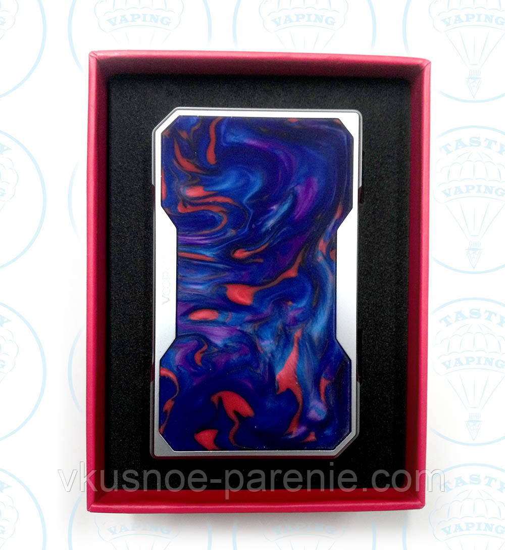Бокс мод VOOPOO DRAG 157W Сталь/Фіолетовий (оригінал)