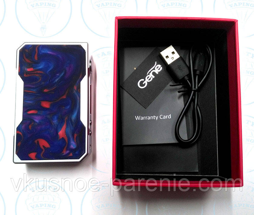 Бокс мод VOOPOO DRAG 157W Сталь/Фіолетовий (оригінал)