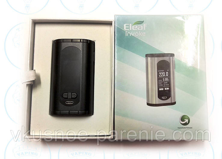Батарейний стелс мод Eleaf Invoke 220w чорний