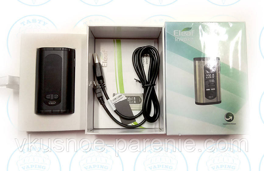 Батарейний стелс мод Eleaf Invoke 220w чорний