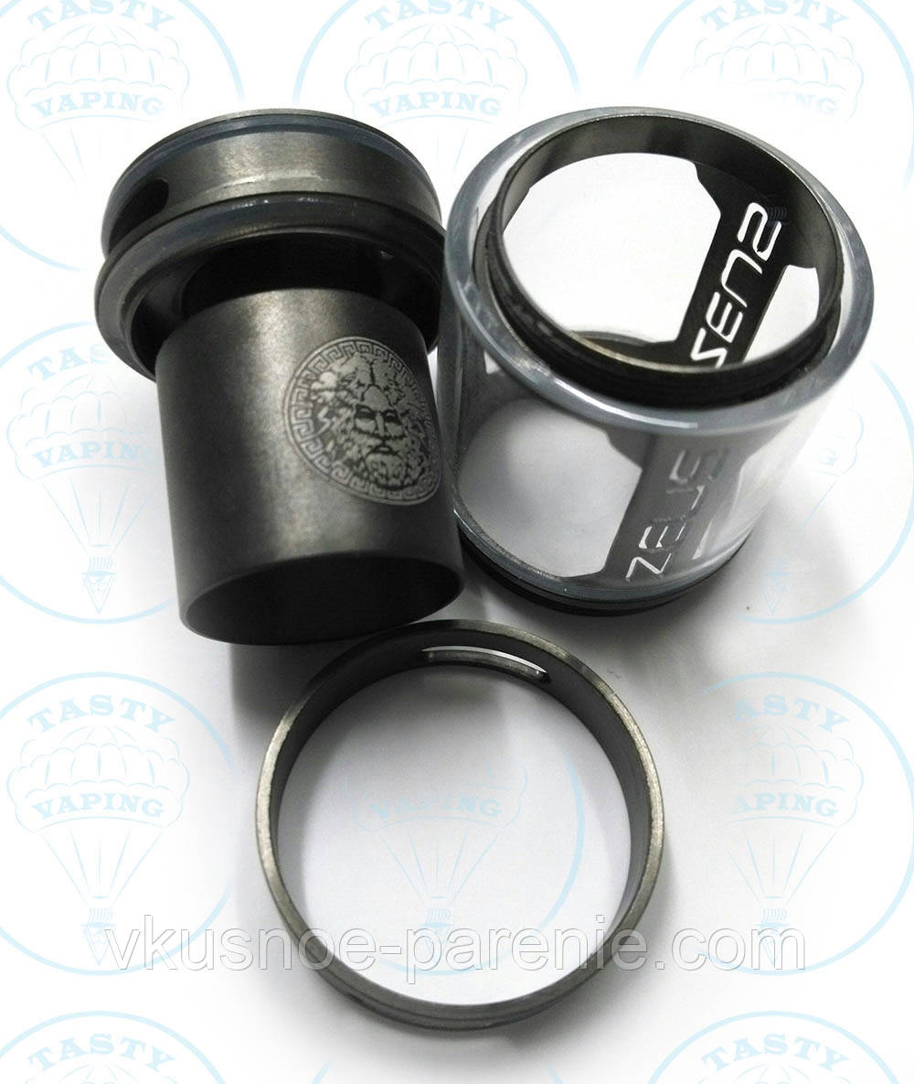 Бак Zeus RTA 25mm 4ml GeekVape оригінал Gun Metal