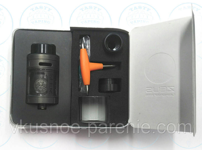 Бак Zeus RTA 25mm 4ml GeekVape оригінал Gun Metal