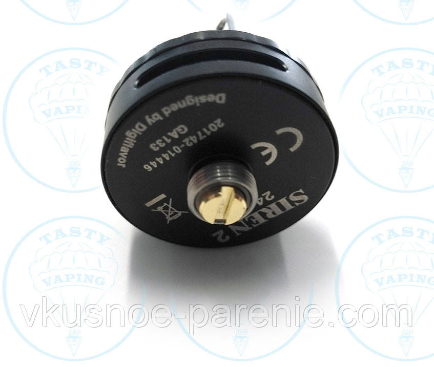 Атомайзер Siren 2 GTA MTL 24mm 4.5ml Digiflavor черный