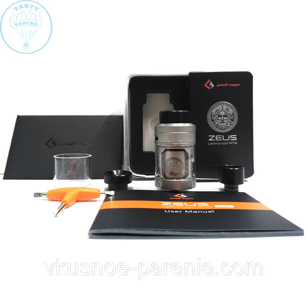 Бак Zeus RTA 25mm 4ml GeekVape оригінал Сталь