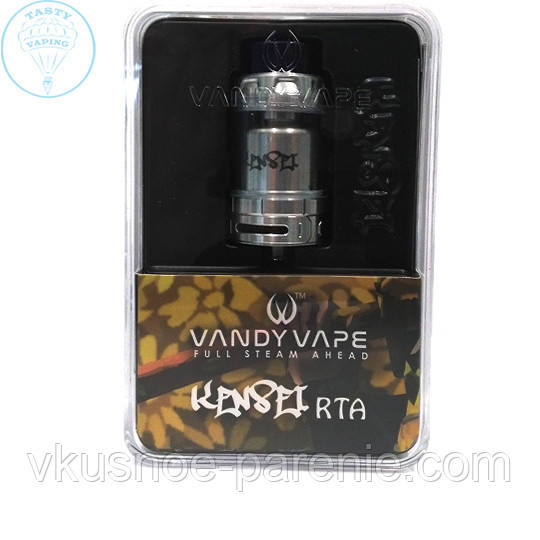 Бак Kensei RTA 24mm 2/4ml Vandy Vape оригінал Сталевий
