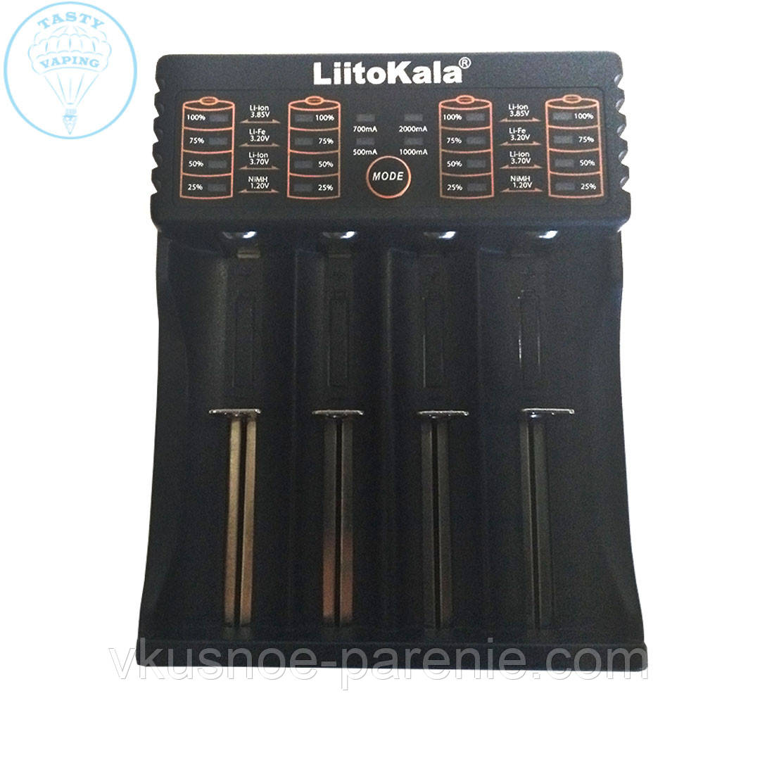 LiitoKala lii-402 зарядний пристрій для 4 акумуляторів