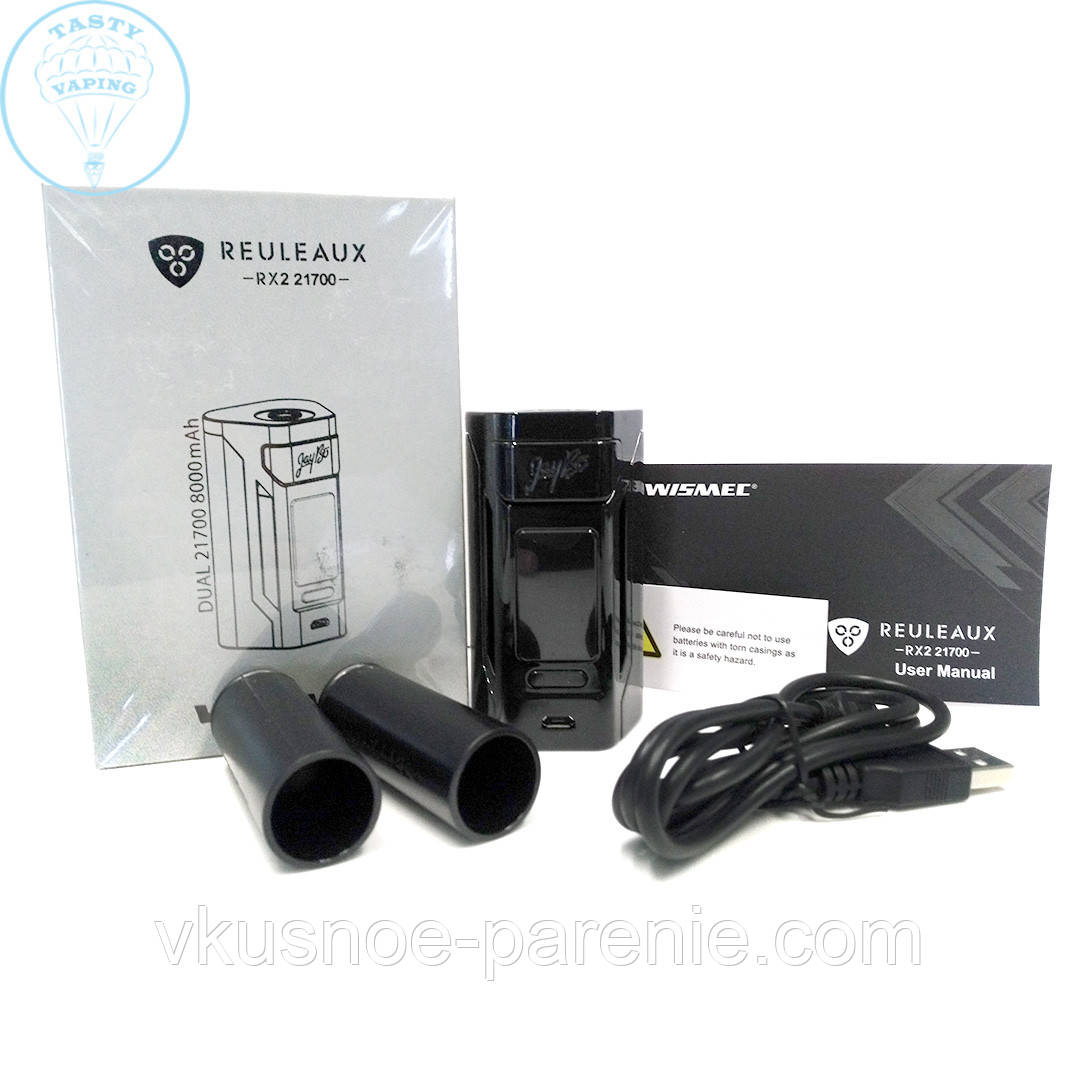 Бокс мод Wismec Reuleaux RX2 21700 (Акумулятори в комплекті) оригінал