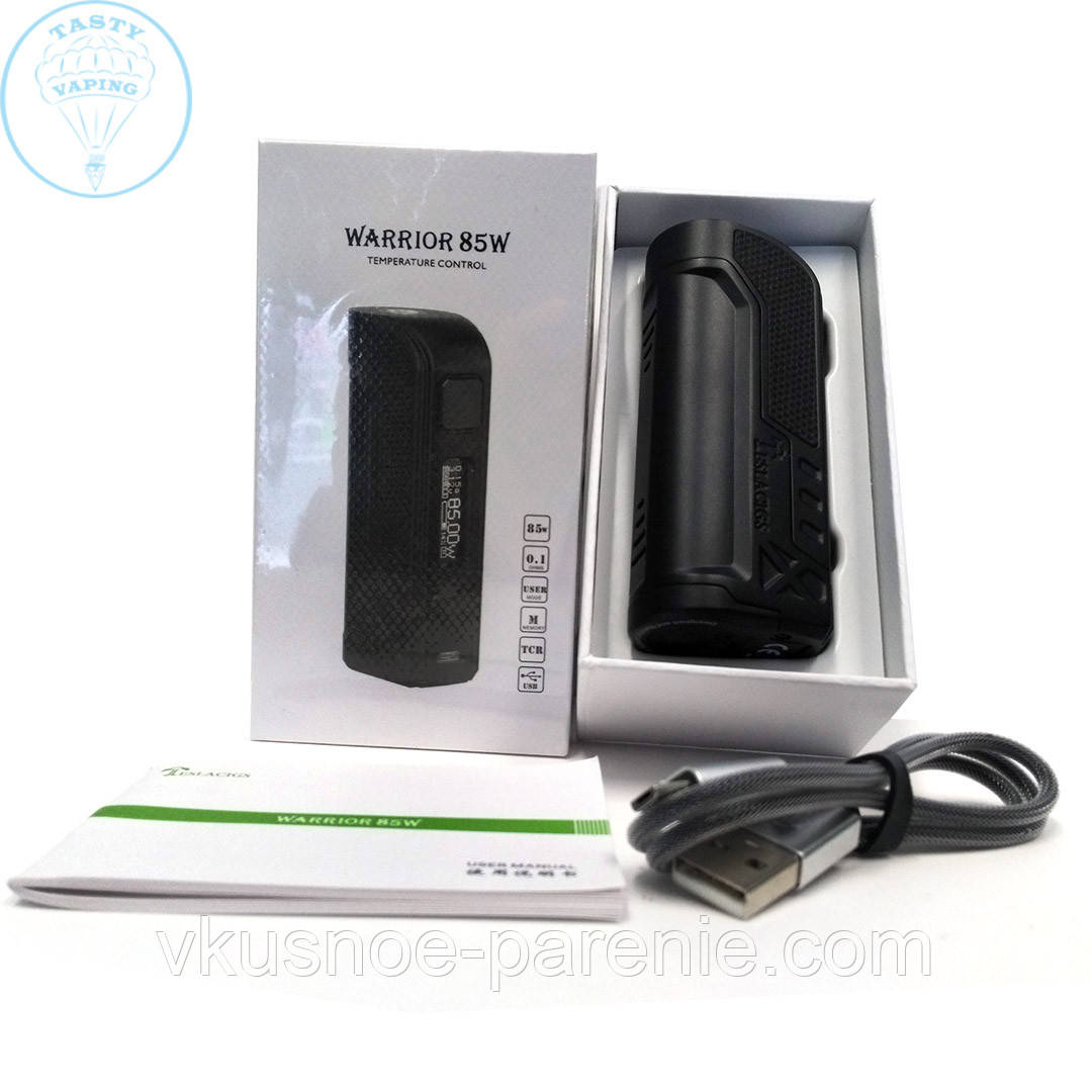 Бокс мод Teslacigs Warrior 85w чорний