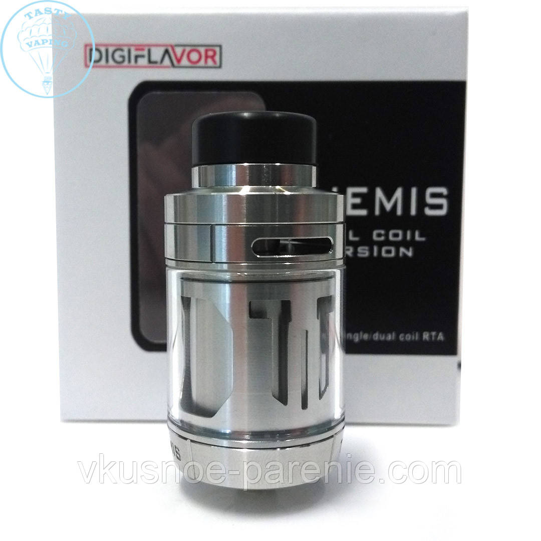 Бак THEMIS RTA dual coil Digiflavor оригінал Сталь