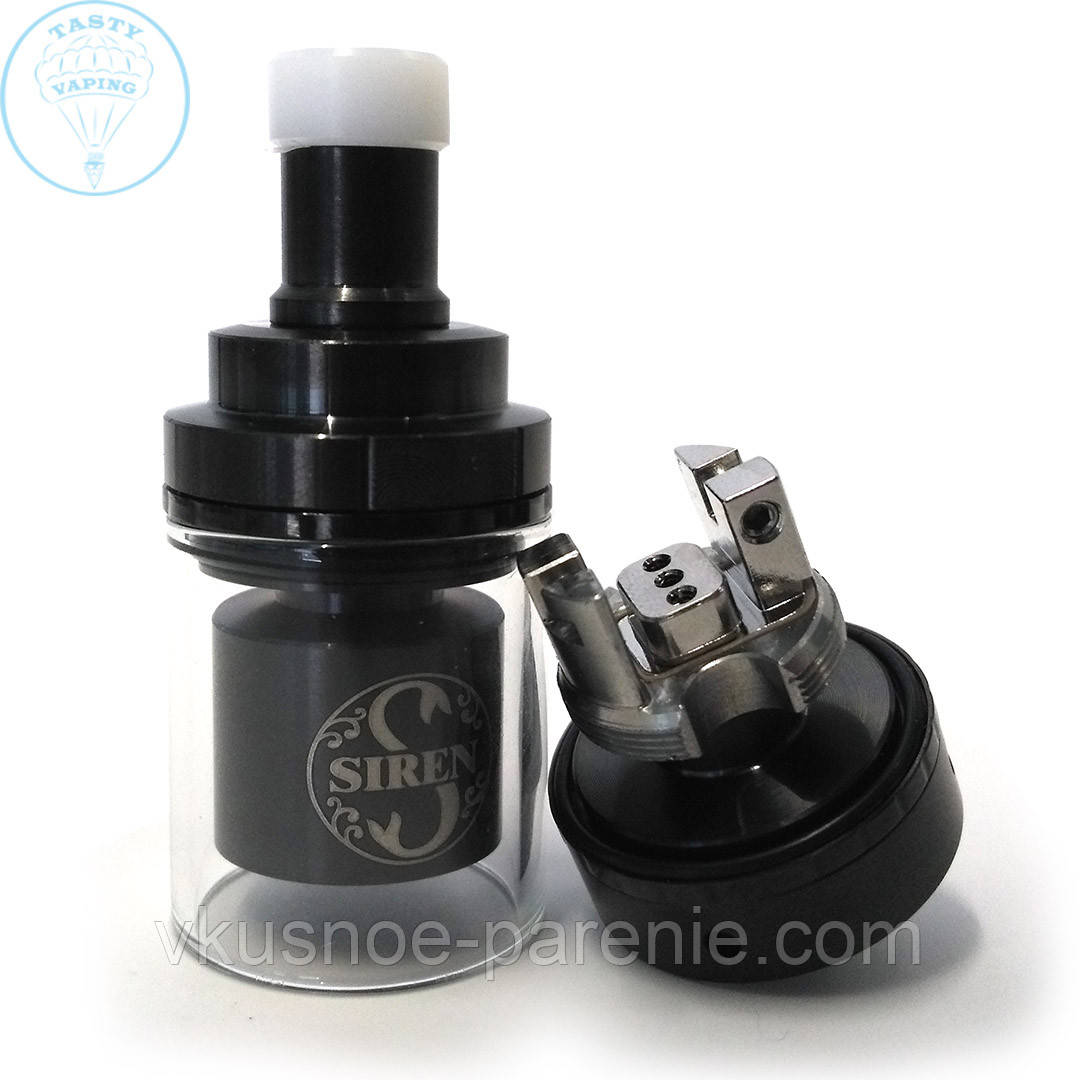 Атомайзер Siren 2 GTA MTL 22 mm CL чорний