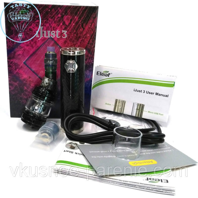 Eleaf iJust&nbsp;3 3000 mAh + Ello Duro (Стартовий набір) оригінал чорний