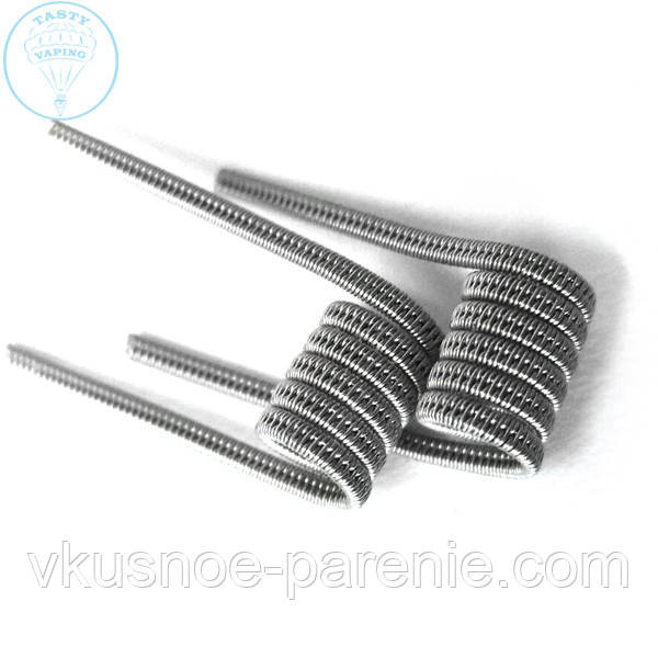 Staggered Clapton Coil (готова спіраль) комплект 2 шт.