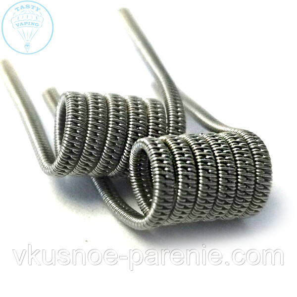 Staggered Clapton Coil (готова спіраль) комплект 2 шт.