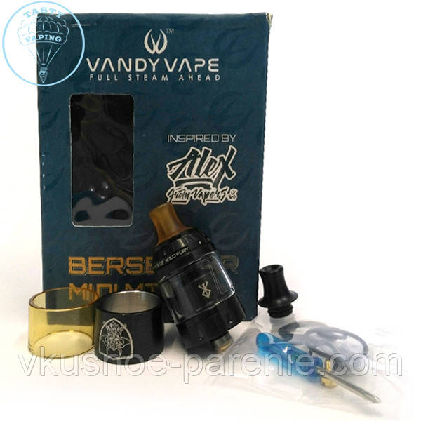 Атомайзер Berserker mini MTL RTA 22 CL черный