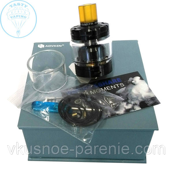 Атомайзер Advken Manta MTL RTA  CL чорний