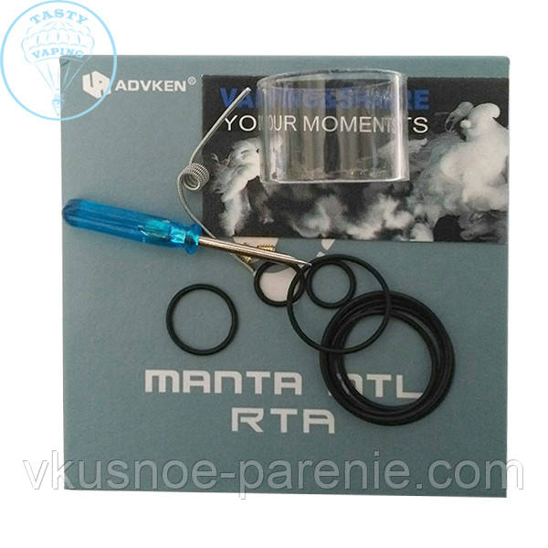Атомайзер Advken Manta MTL RTA  CL чорний