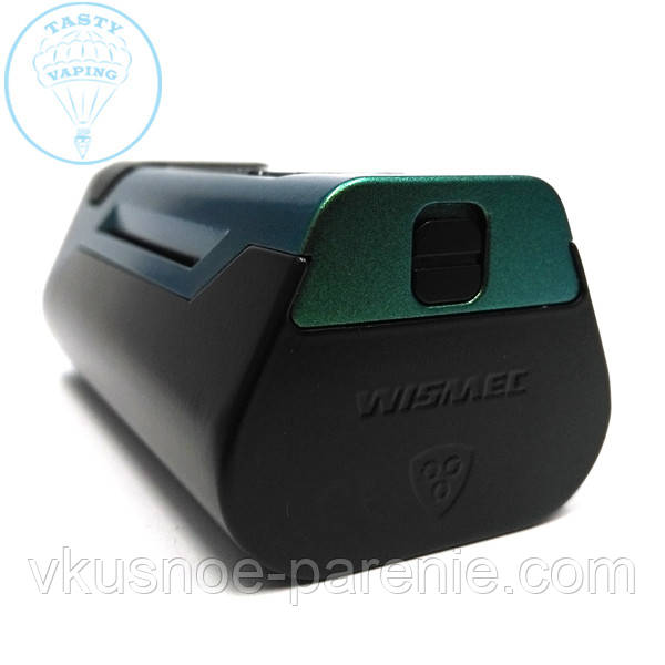 Бокс мод Wismec Reuleaux RX2 21700 (Акумулятори в комплекті) зелений оригінал