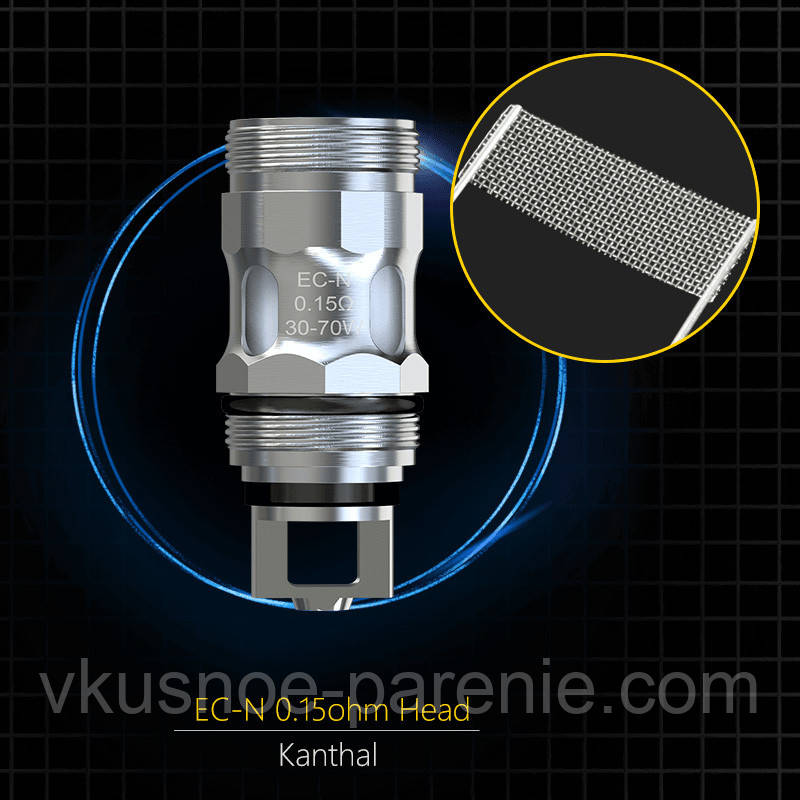 Випарник на сітці Eleaf EC-A / EC-M / EC-N 0.15 Ом (iJust2/iJustS/Melo2,3,4,mini/Lemo3)