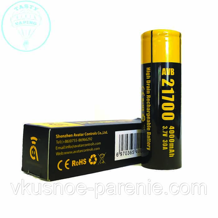 Акумулятор Avatar AVB 21700 4000 mAh 30 А