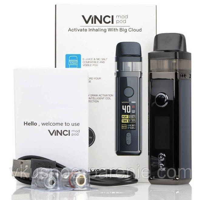 Vopoo VINCI Mod Pod Kit 1500 мА&middot;год &mdash; електронна сигарета підсистема (оригінал)