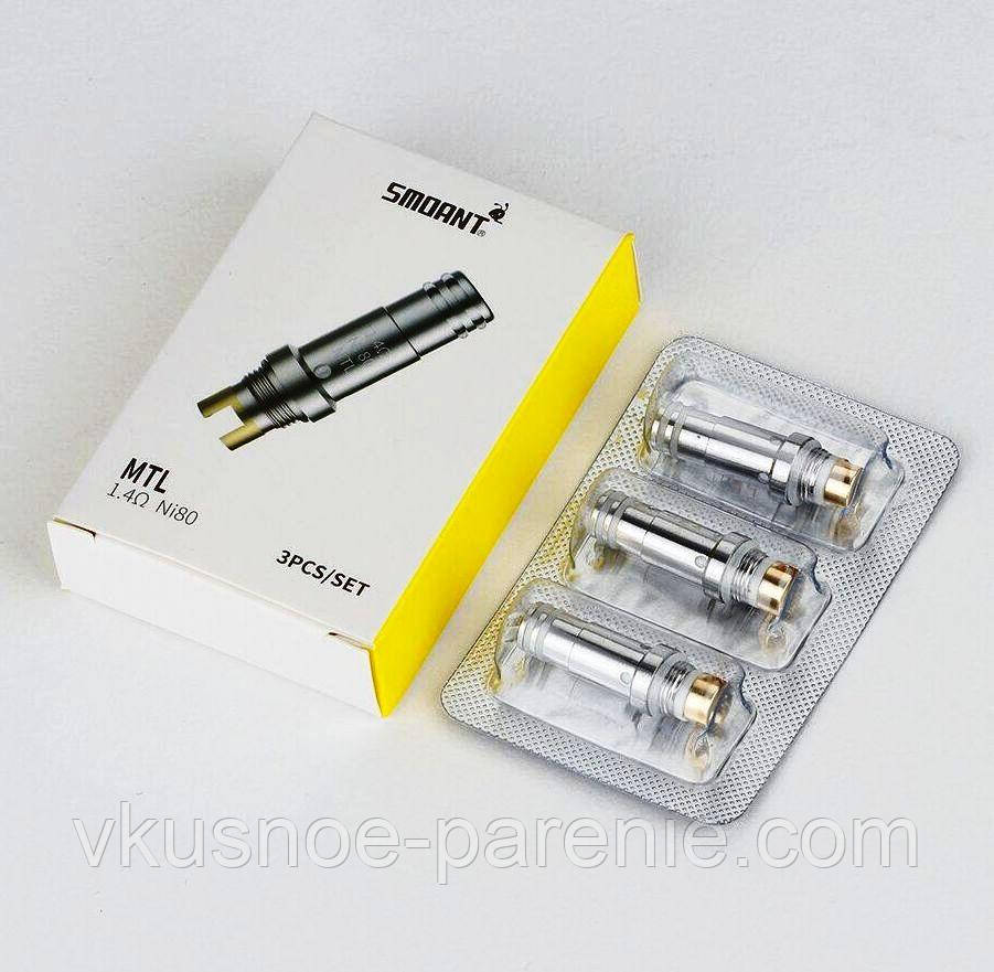 Випарник для Smoant Pasito MTL Ni80 Coil 1,4 Ом