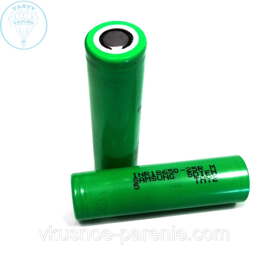 Аккумулятор 18650 Samsung 25R 2500 mAh 20 А