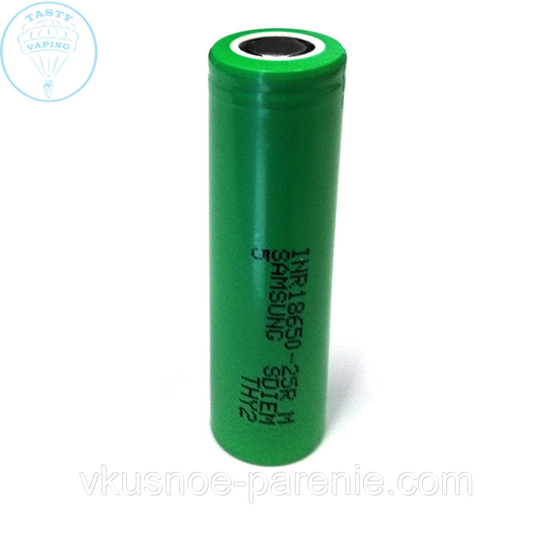Аккумулятор 18650 Samsung 25R 2500 mAh 20 А