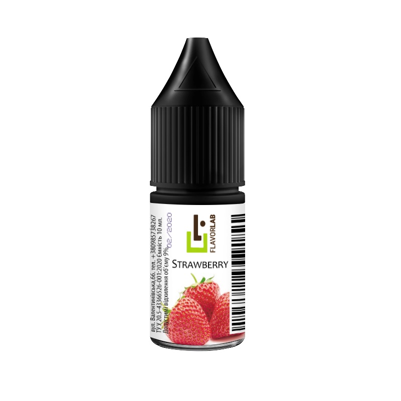 Ароматизатор FlavorLab Клубника 10 мл