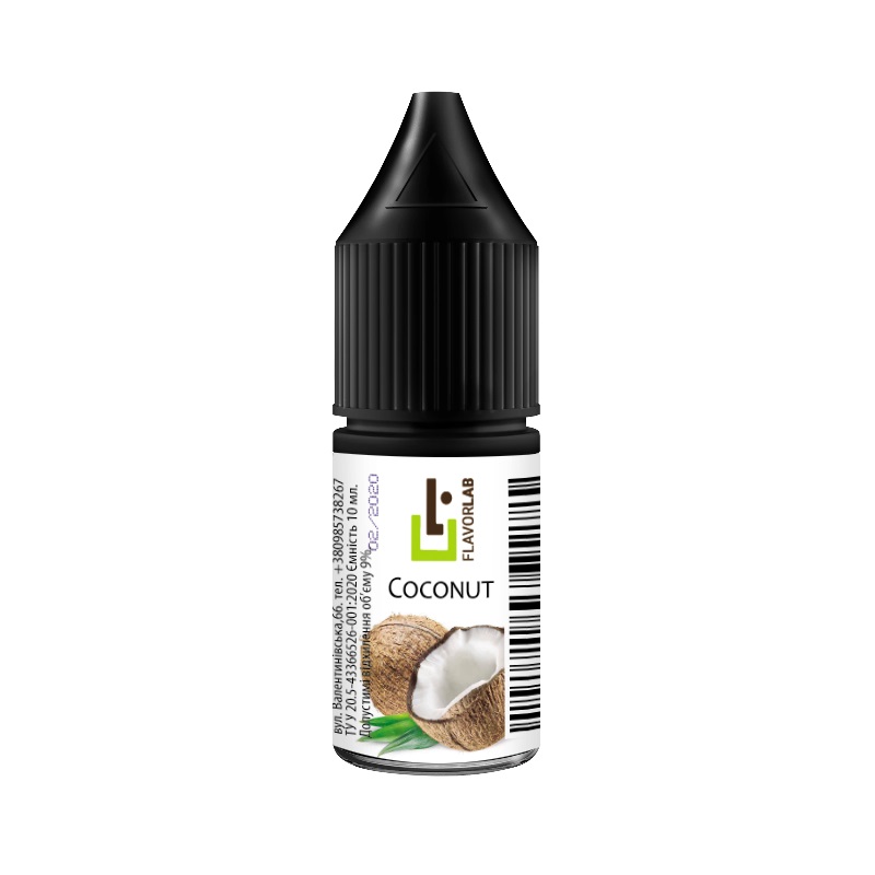 Ароматизатор FlavorLab Кокос 10 мл
