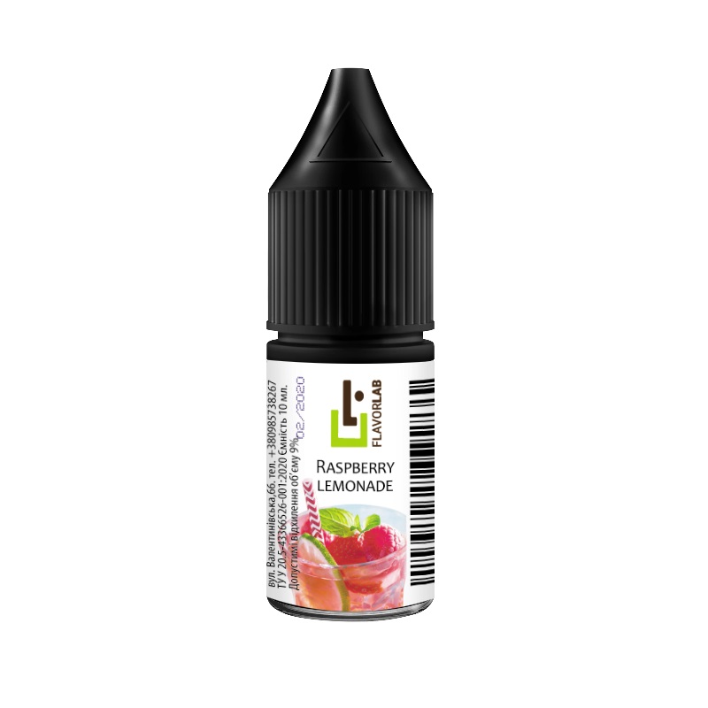 Ароматизатор FlavorLab Малиновый лимонад 10 мл