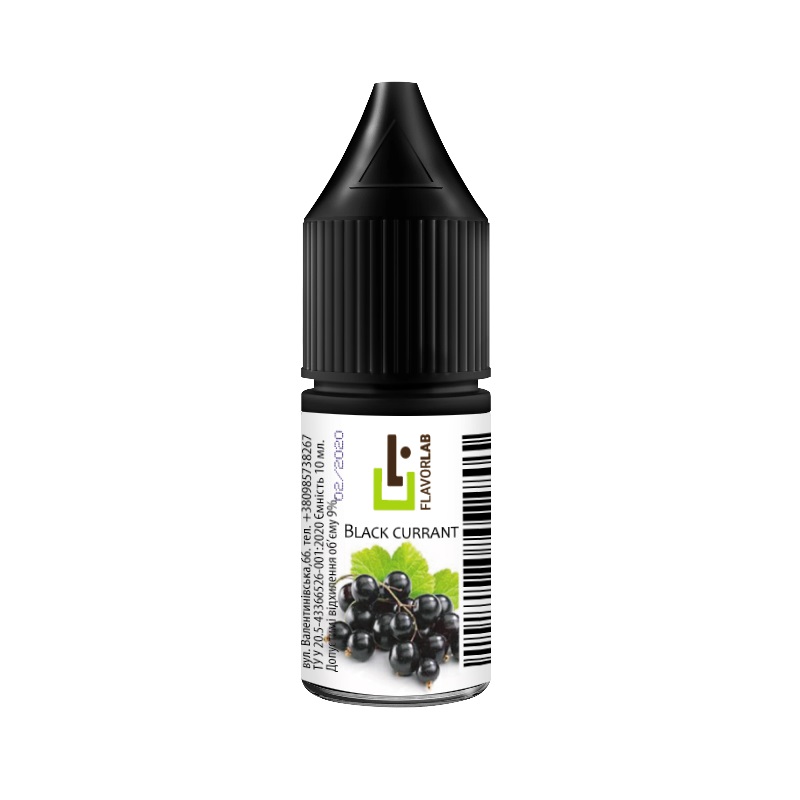 Ароматизатор FlavorLab Черная смородина 10 мл