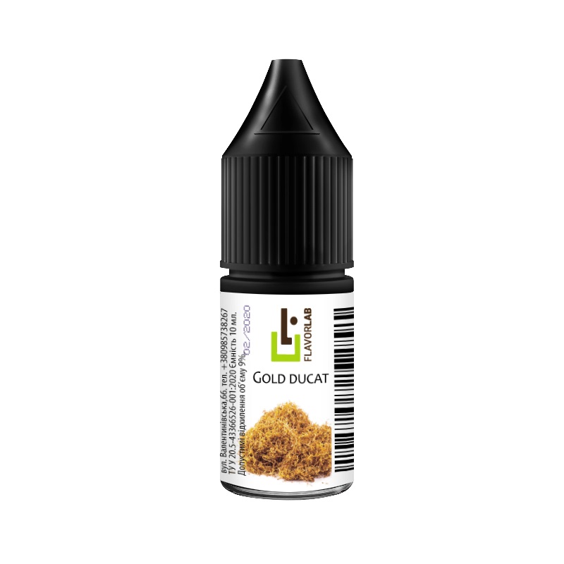 Ароматизатор FlavorLab Gold Ducat 10 мл (Табак голд дукат)