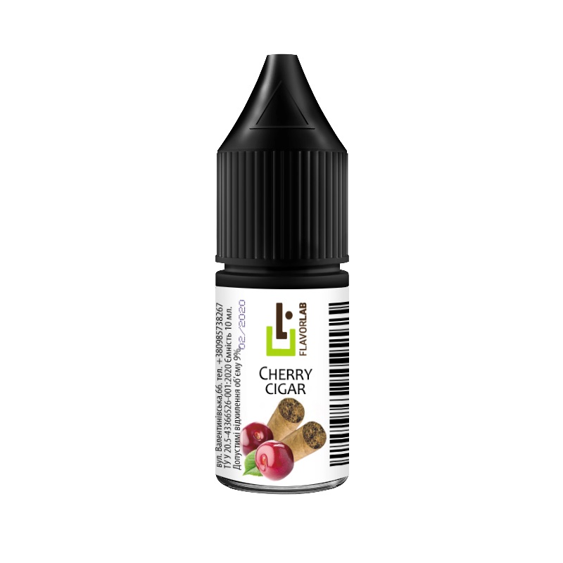 Ароматизатор FlavorLab Cherry Cigar 10 мл (Табак вишневая сигара)