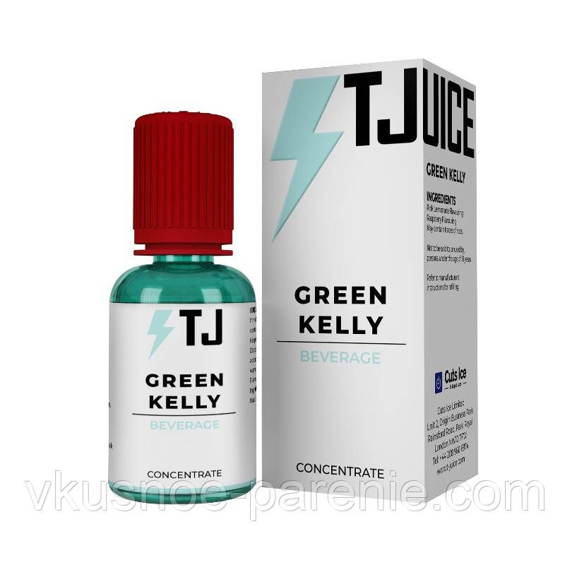 Ароматизатор T-juice Green Kelly Concentrate 30 мл (Лимонад Малина Лимон)
