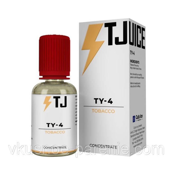 Ароматизатор T-juice TY-4 Concentrate 30 мл (Табак Орех Карамель)
