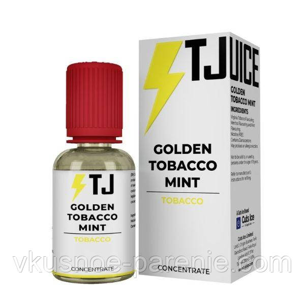 Ароматизатор T-juice Golden Tobacco Mint Concentrate 30 мл (Табак с мятой)