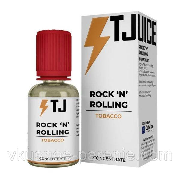 Ароматизатор T-juice Rock N Rolling Concentrate 30 мл (Табак Вирджиния)