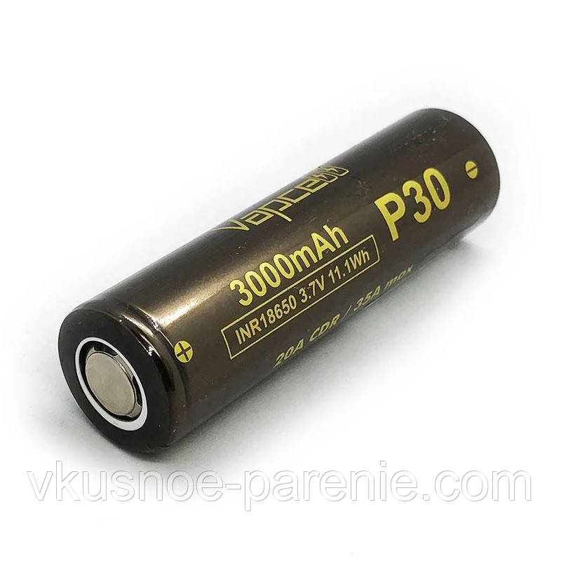 Акумулятор 18650 Vapcell P30 3000 mAh 20 А