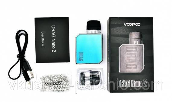 VOOPOO DRAG Nano 2 Pod Kit 800mAh &mdash; Електронна сигарета підсистема (оригінал)