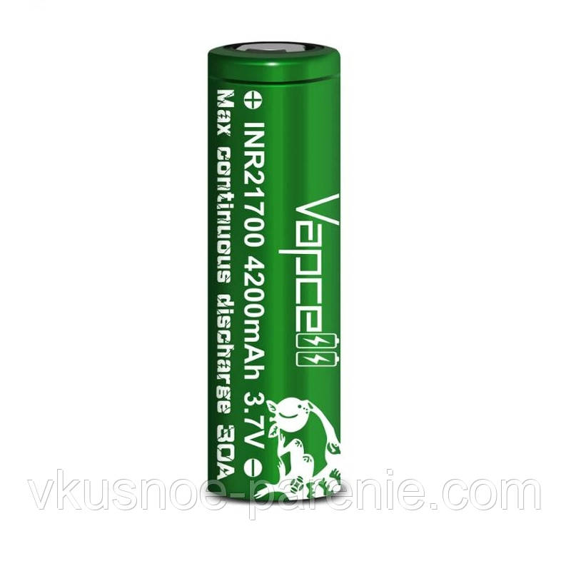 Акумулятор Vapcell INR 21700 4200 mAh 30 А