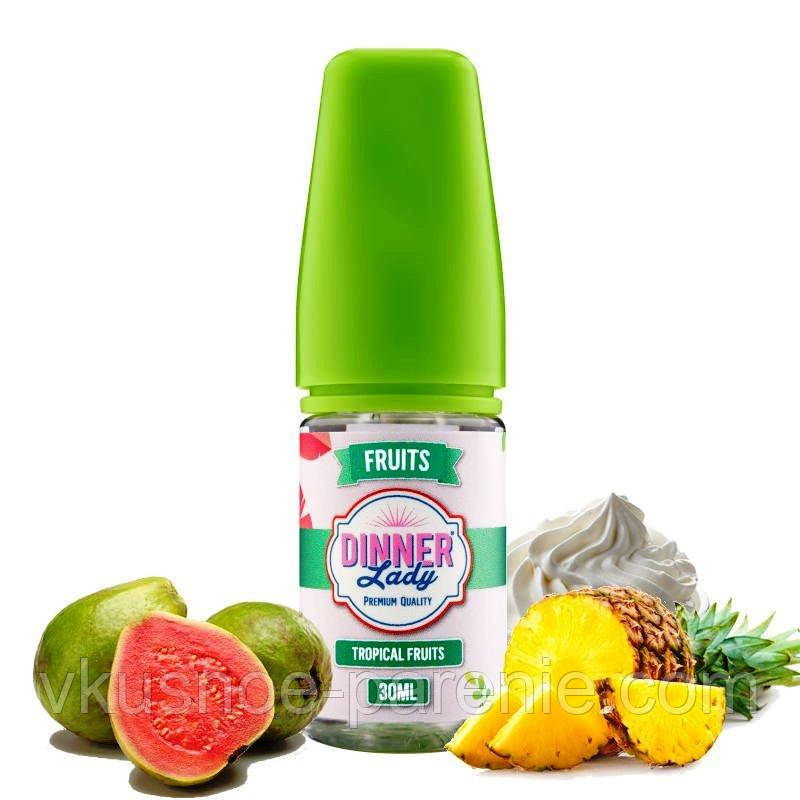 Ароматизатор Dinner Lady Tropical Fruits Concentrate 30 мл (Гуава Ананас)