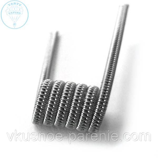 Staggered Clapton Coil (готова спіраль)
