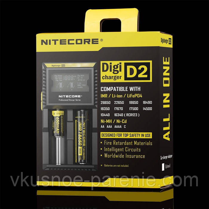 Зарядний пристрій Nitecore Digicharger D2