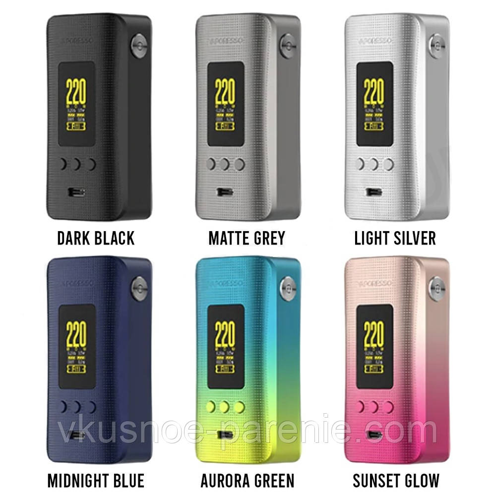 Бокс мод Vaporesso GEN 200 Mod 220W Dark Black