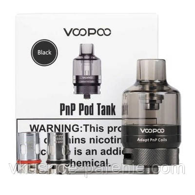 Бак VooPoo PnP Pod Tank 4,5 мл 510 конектор Оригінал